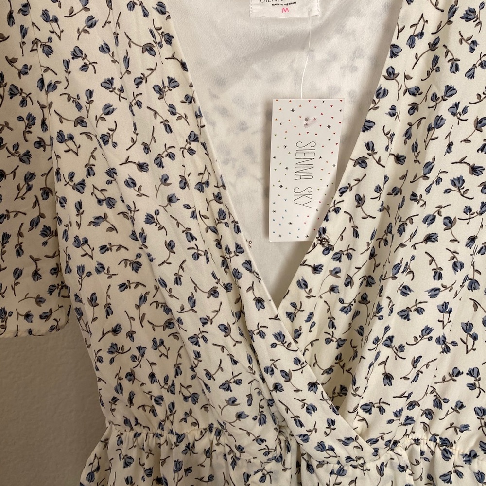 Floral Wrap Dress